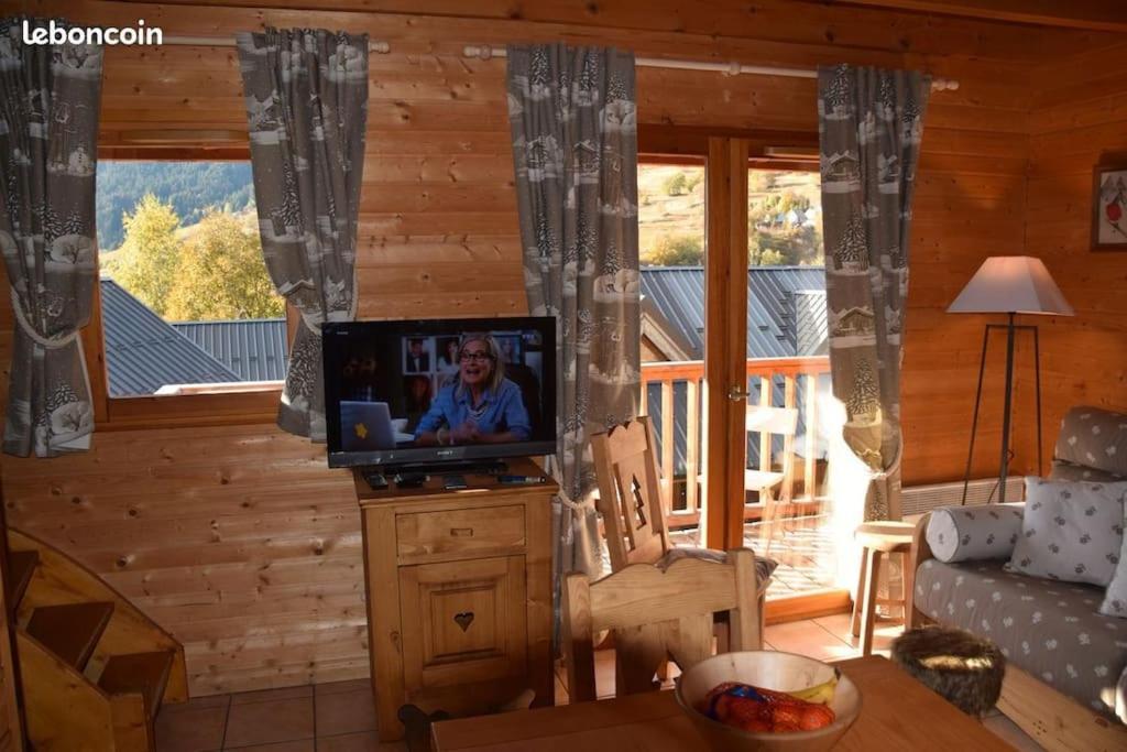 Saint Francois Longchamps Loc A La Montagne Avec Piscine Ete Hiver Vg23 Eksteriør bilde